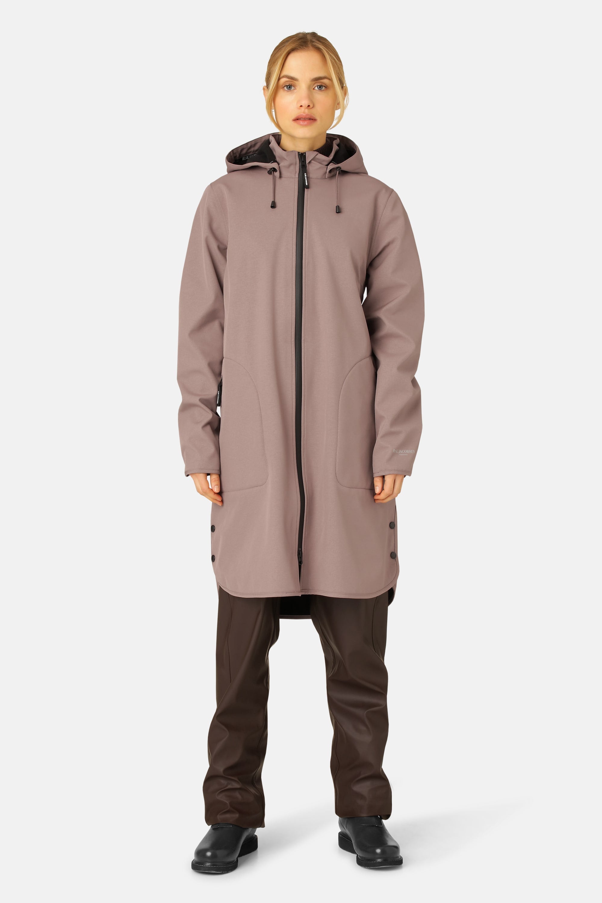 Softshell Regnjakke A-fasong - Old Lavender